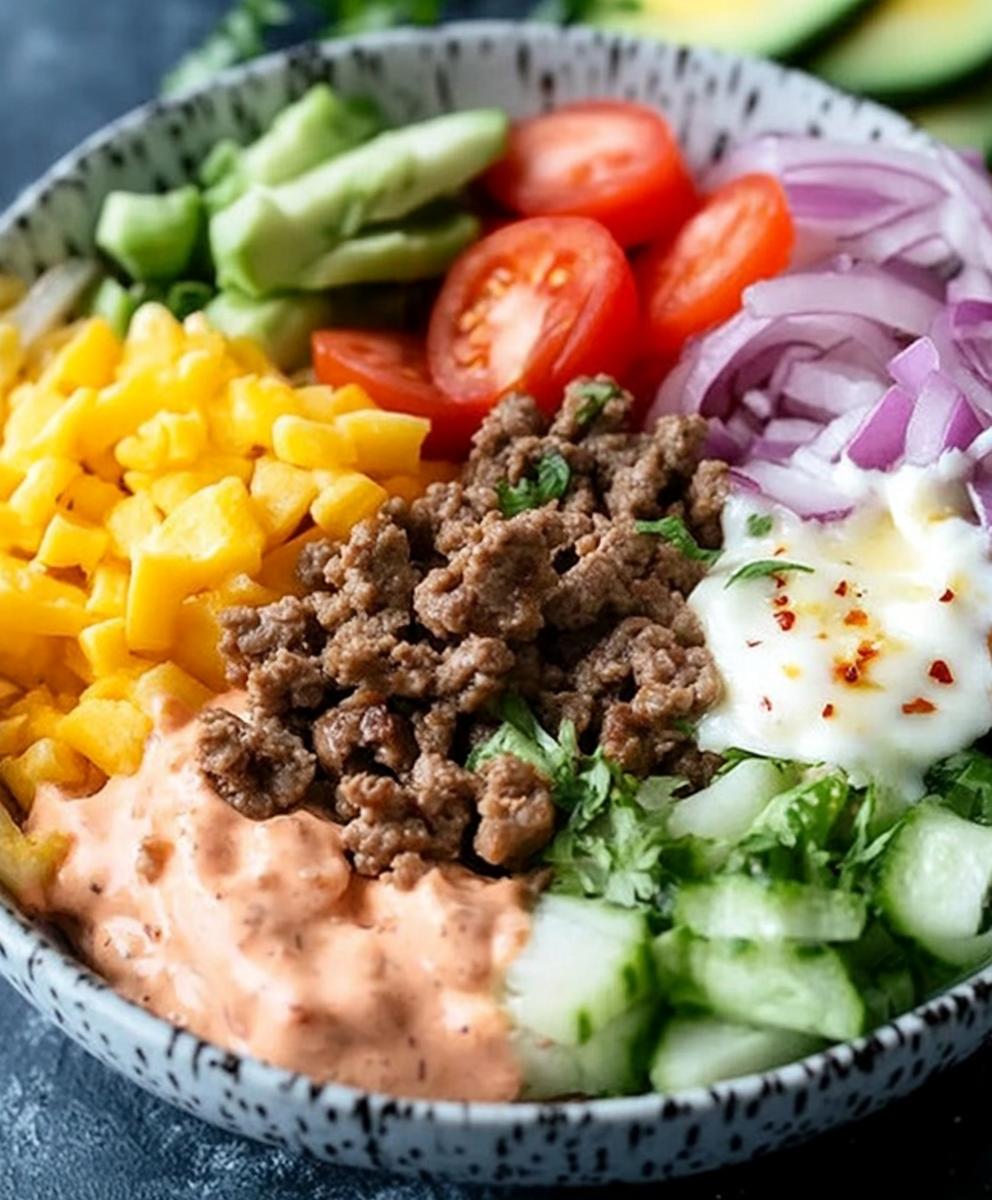 ketodiat 8 Iss den Regenbogen 🌈 – Entdecke die bunte Low Carb Bowl!