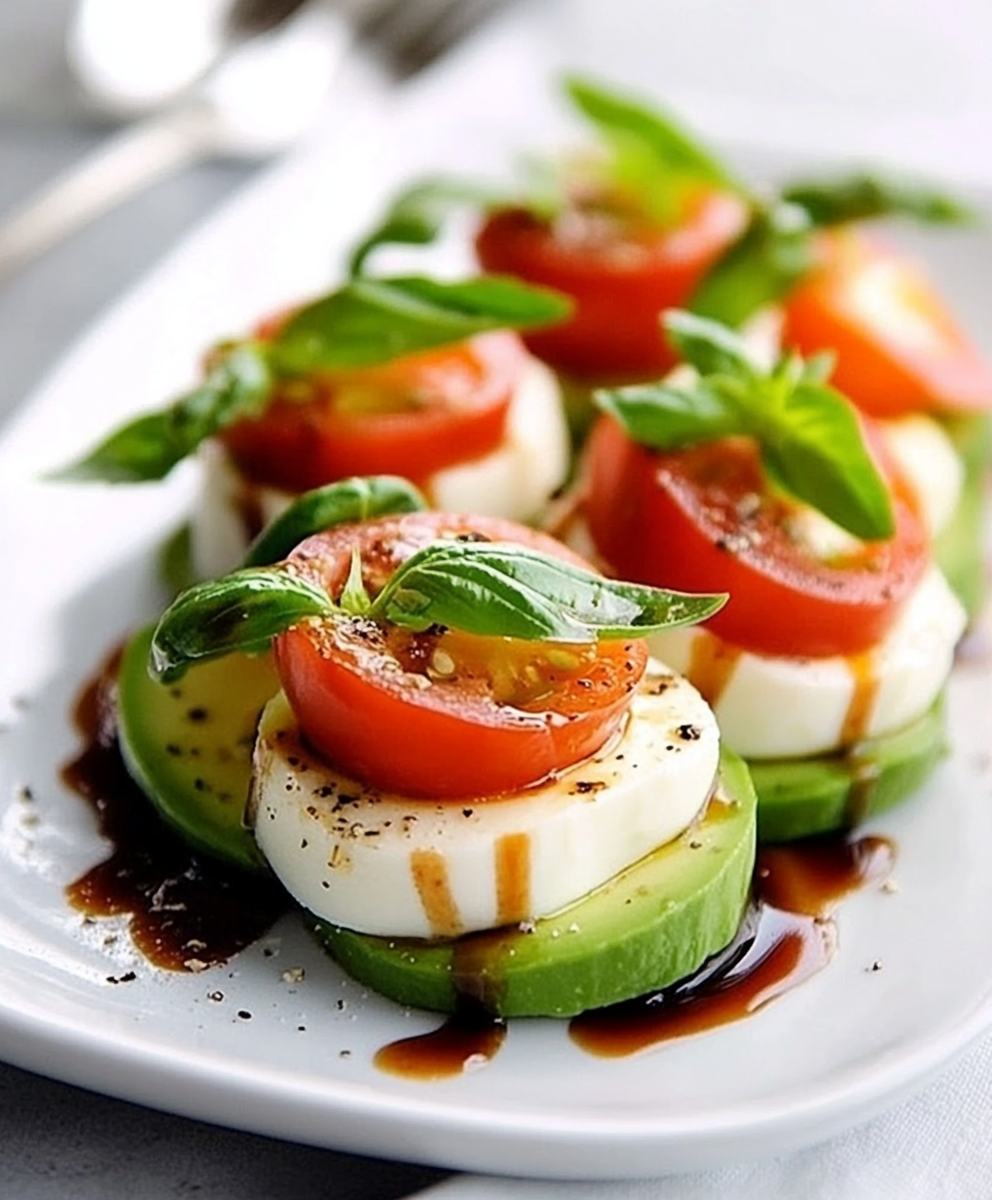 Low Carb Avocado Caprese: Ein erfrischender Genuss!