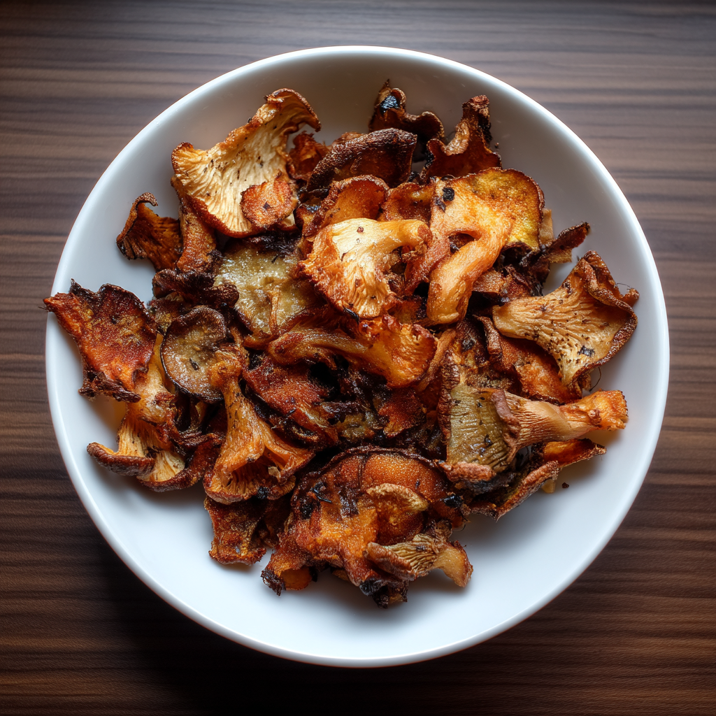 Knusprige Pilzchips: So gelingen sie perfekt und lecker!