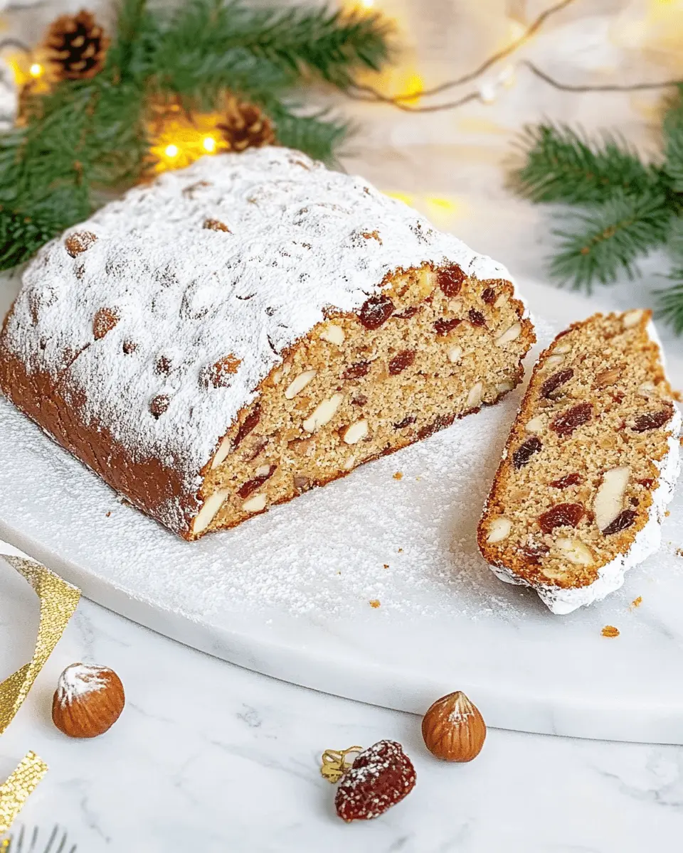 Low-Carb Stollen