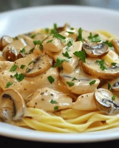 Slim Pasta“ Nudeln mit Hähnchen-Pilz-Rahm First Image First Image