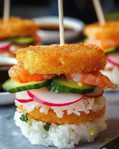 Sushi-Burger (Low Carb Variante) First Image First Image