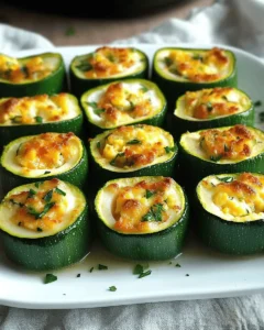 Zucchini-Rolls mit Ei & Käse First Image First Image