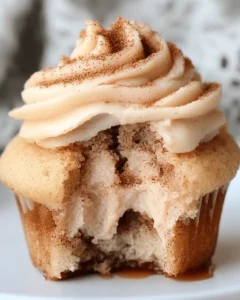Cinnamon Roll Cupcakes First Image First Image