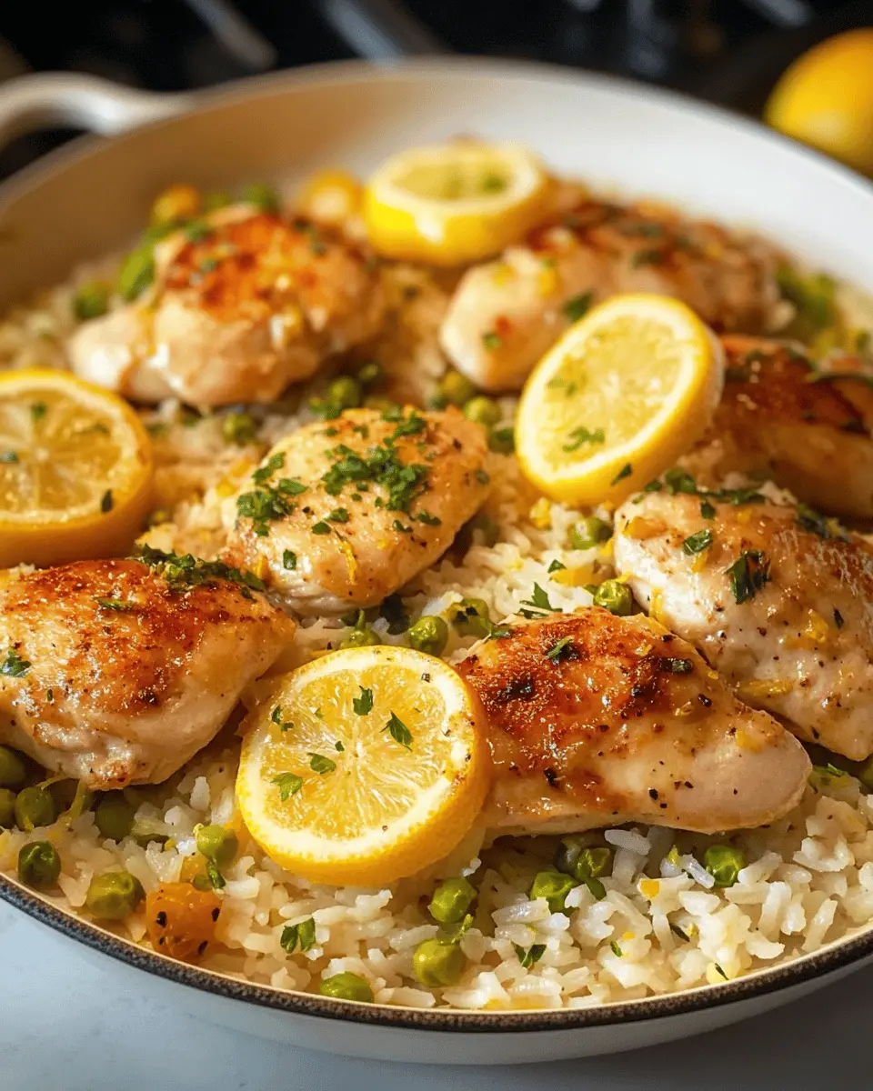 Lemon Chicken and Rice