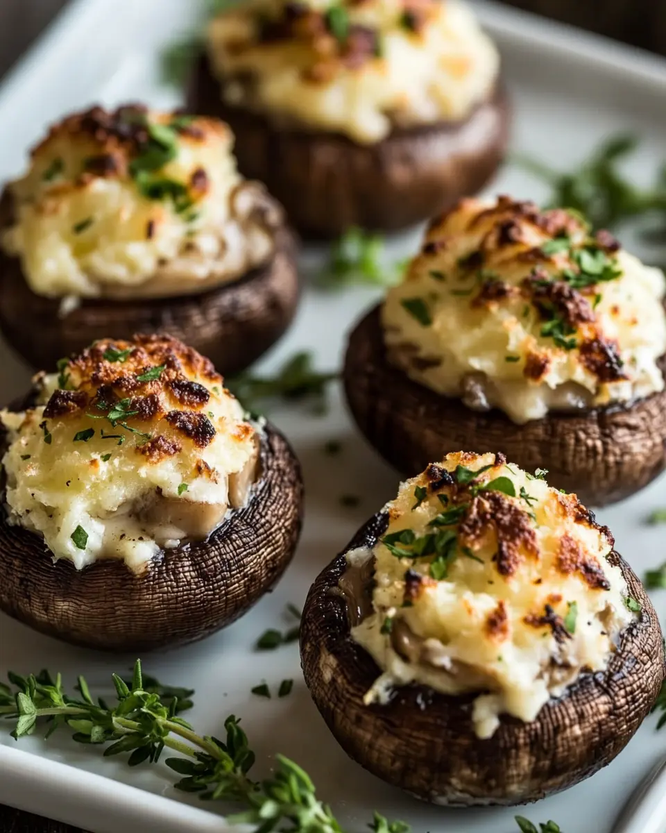ketodiat 8 Stuffed Mushrooms