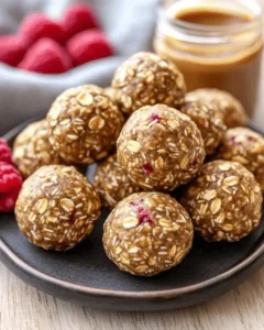 Peanut Butter & Jelly Energy Balls First Image First Image