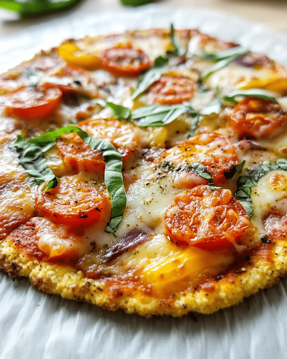 Cauliflower Pizza Crust