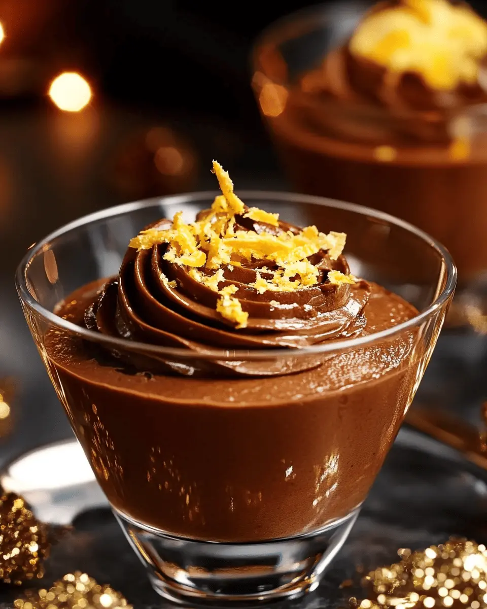 ketodiat 8 Chocolate Orange Mousse