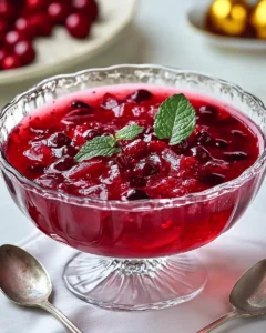 Cranberry Jello Salad First Image First Image
