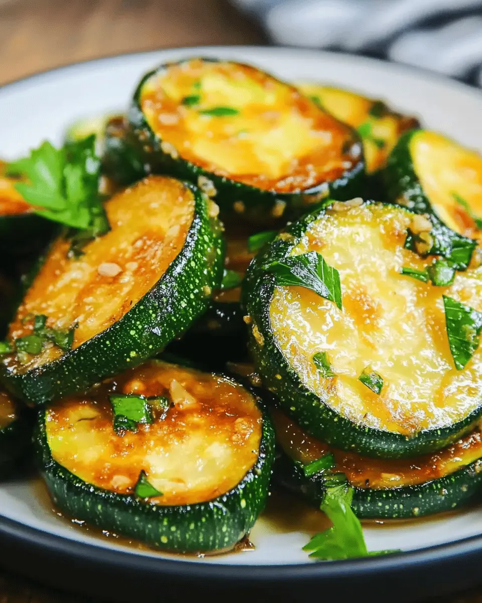 Sauteed Zucchini Recipe