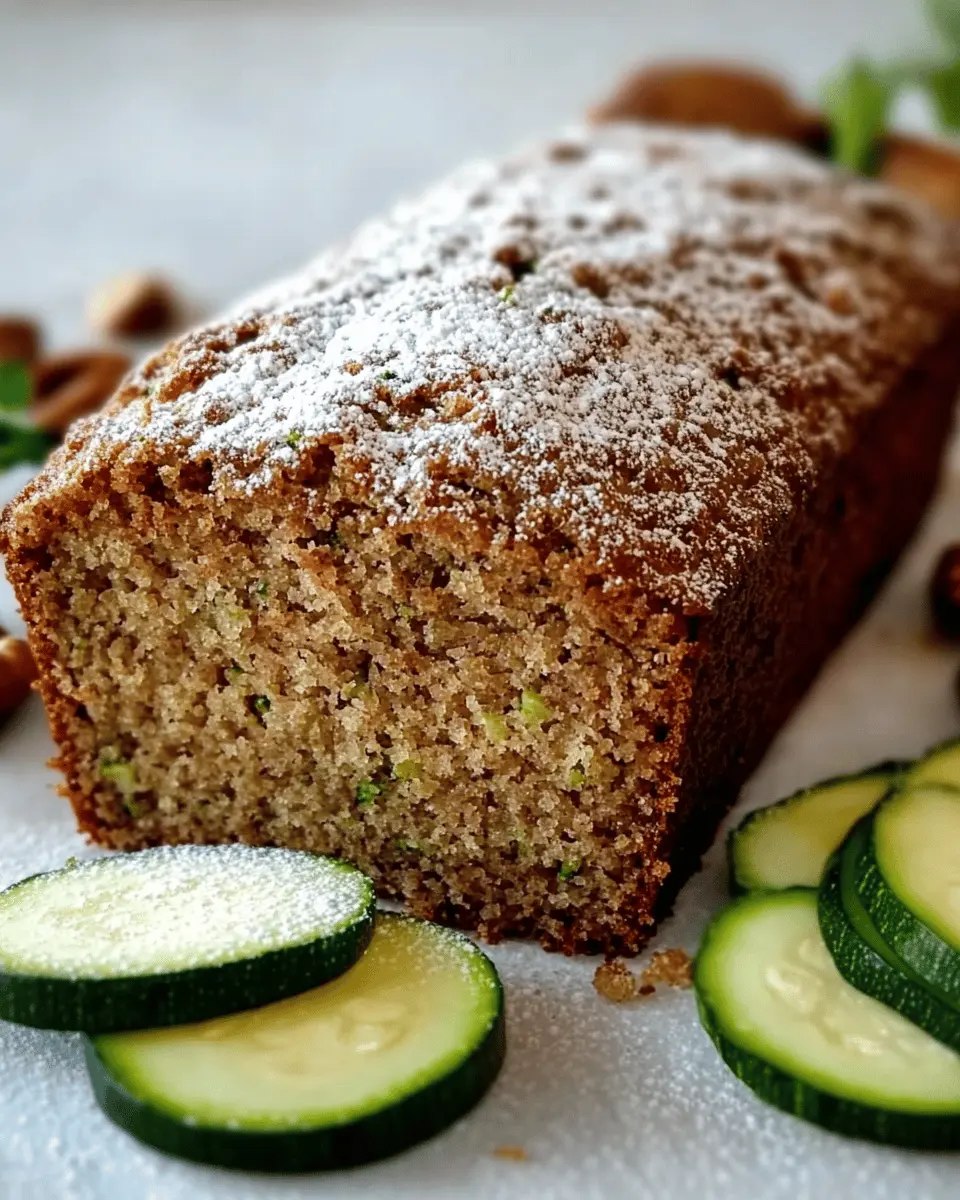 Low Carb Zucchini Bread with a Sweet Twist