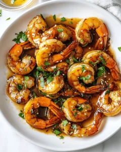 Low Carb Honey Garlic Shrimp First Image First Image