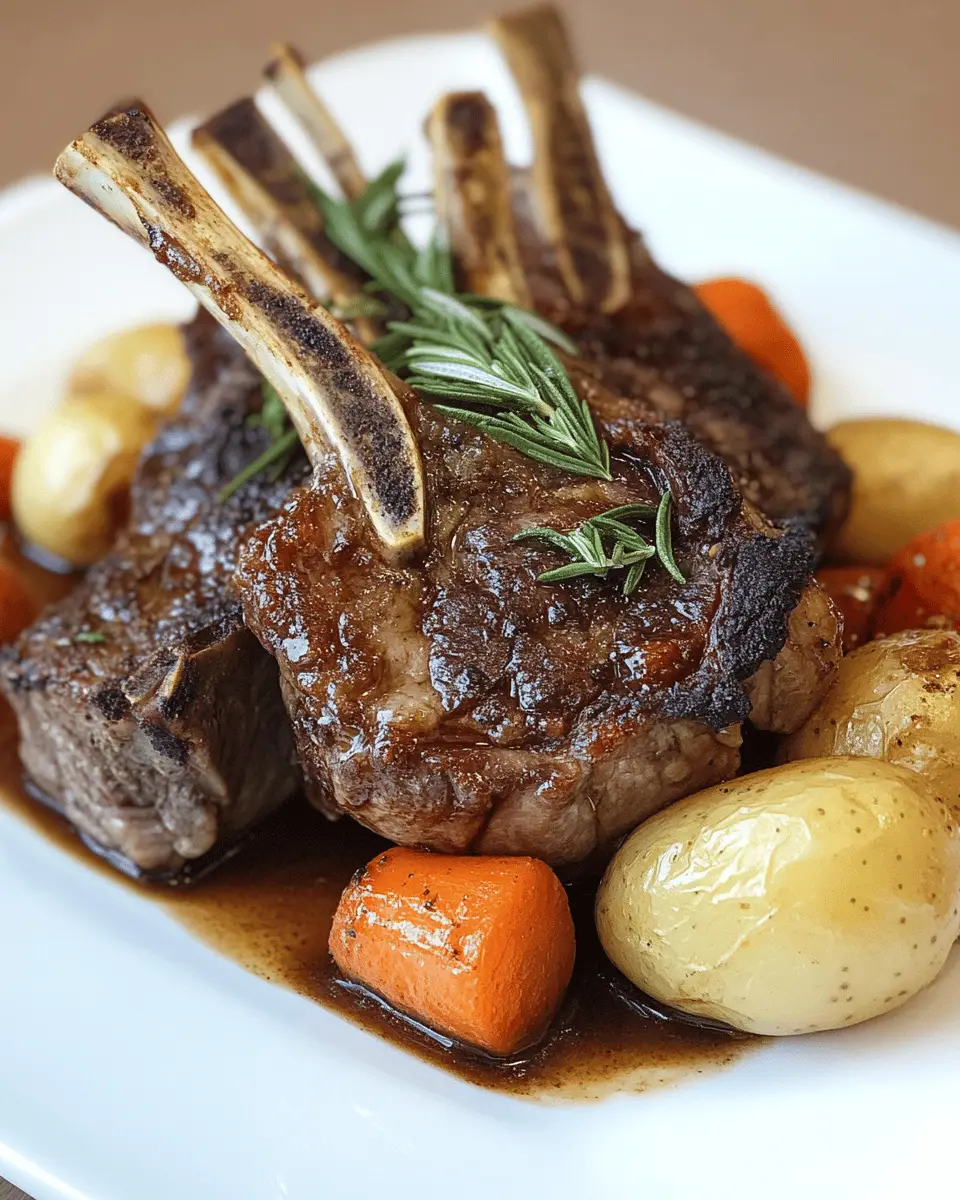 ketodiat 7 Slow-Cooker Lamb Chops