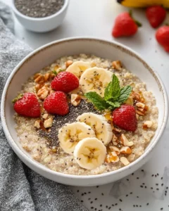 Nutty Quinoa Porridge First Image First Image