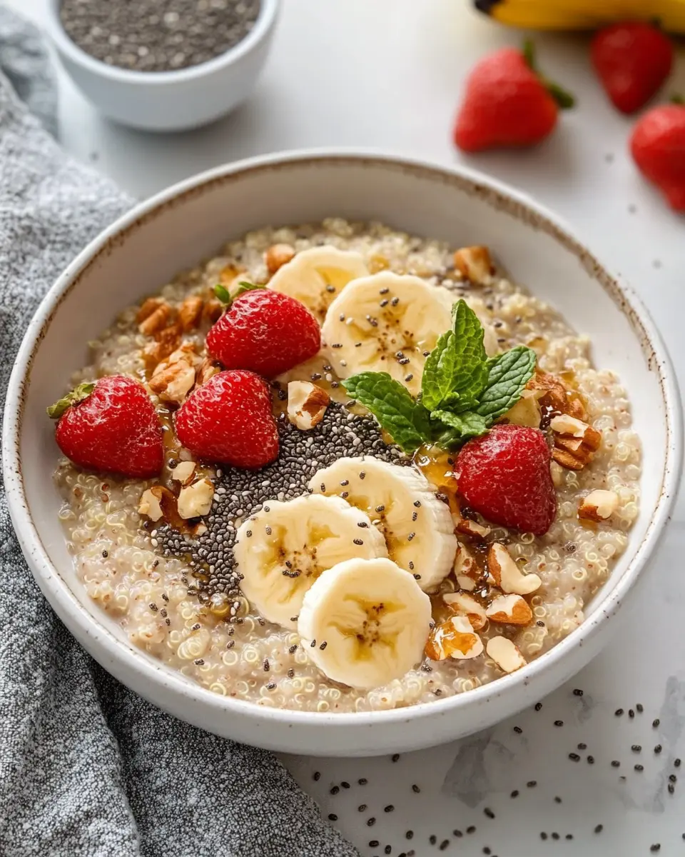 ketodiat 8 Nutty Quinoa Porridge