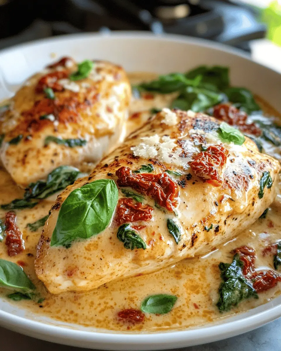Tuscan Garlic Chicken