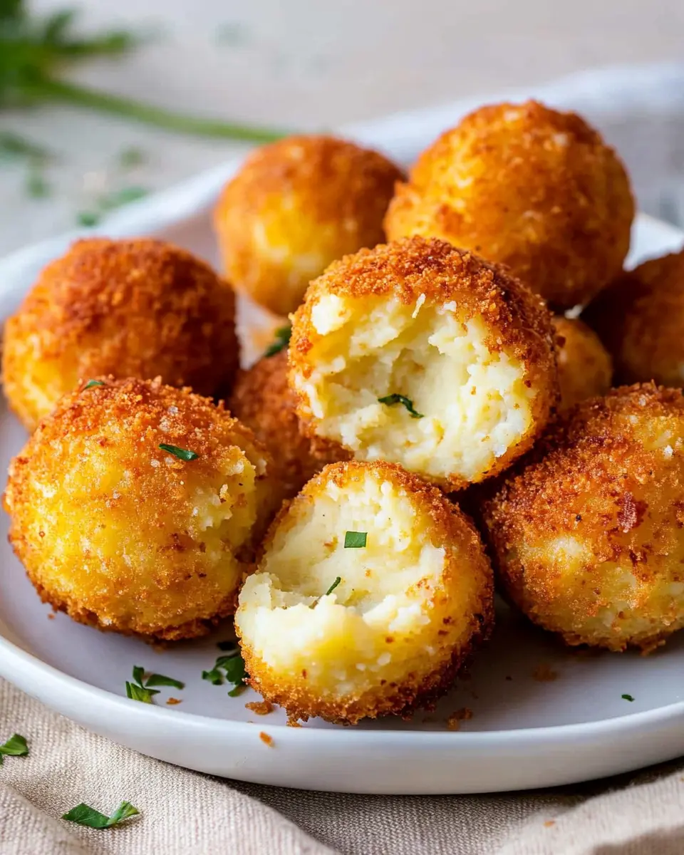 Low Carb Mashed Potato Bombs