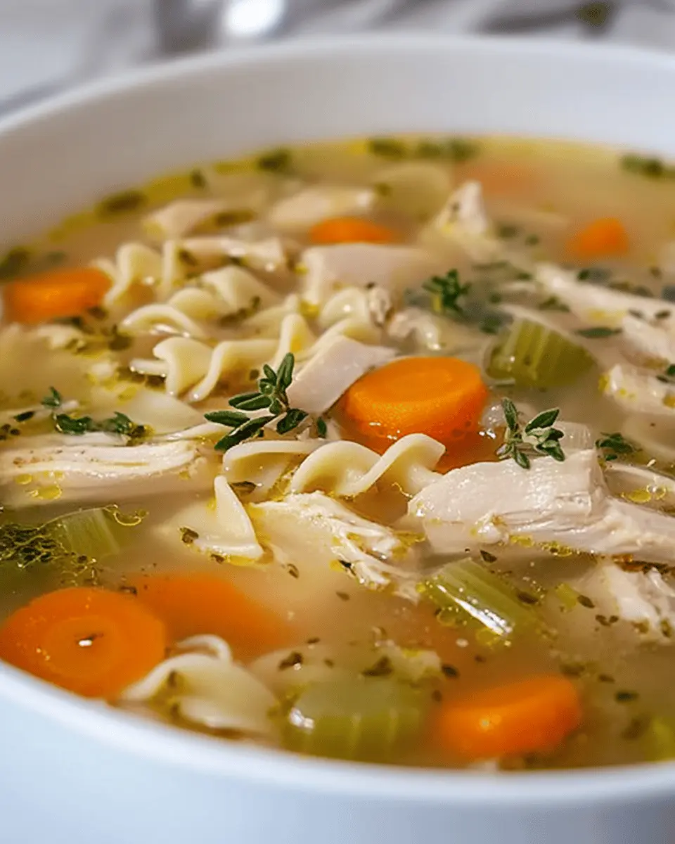 ketodiat 9 Low Carb Turkey Noodle Soup