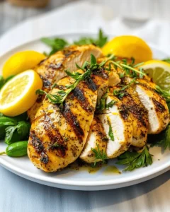 Low Carb Lemon Herb Grilled Chicken First Image First Image