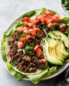 Keto Beef Tacos First Image First Image