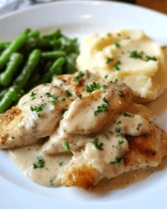 Creamy Garlic Chicken First Image First Image