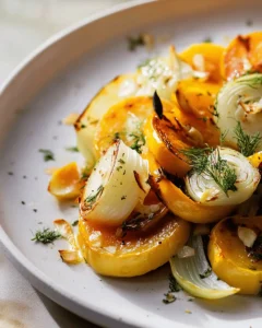 Roasted Fennel With Delicata Squash & Fennel First Image First Image