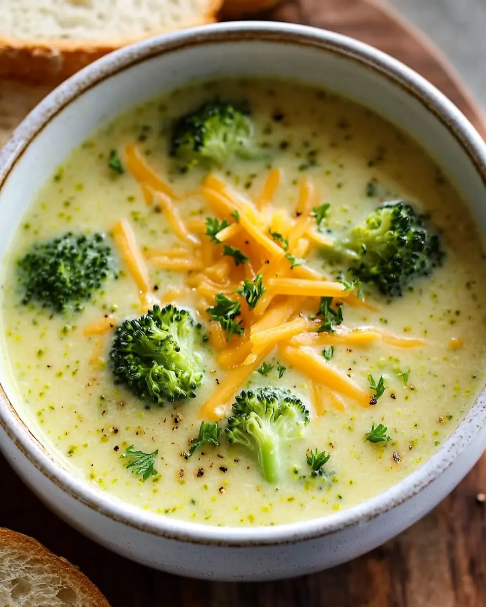 Cottage Cheese Broccoli Cheddar Soup