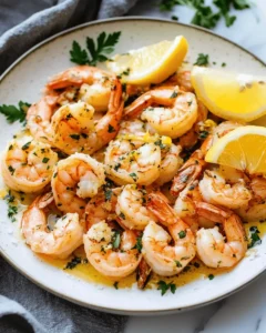 Herbed Lemon Butter Shrimp First Image First Image