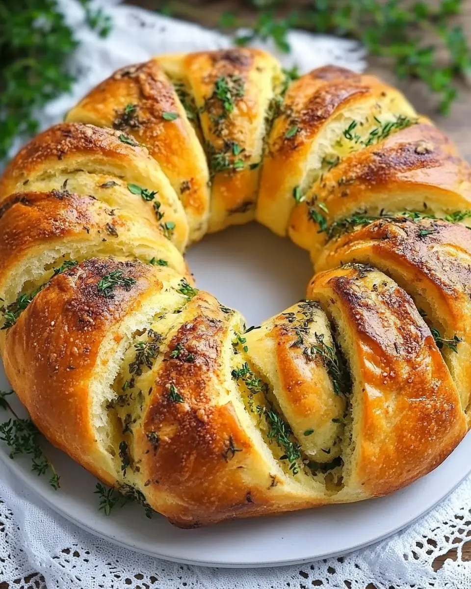 Low Carb Wreath Bread Recipe
