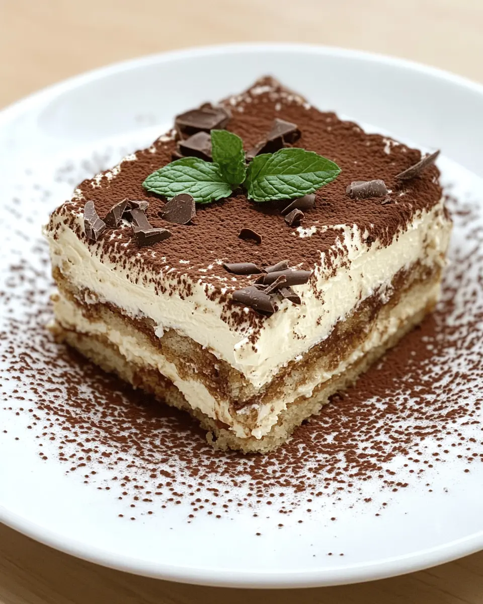 Easy Tiramisu