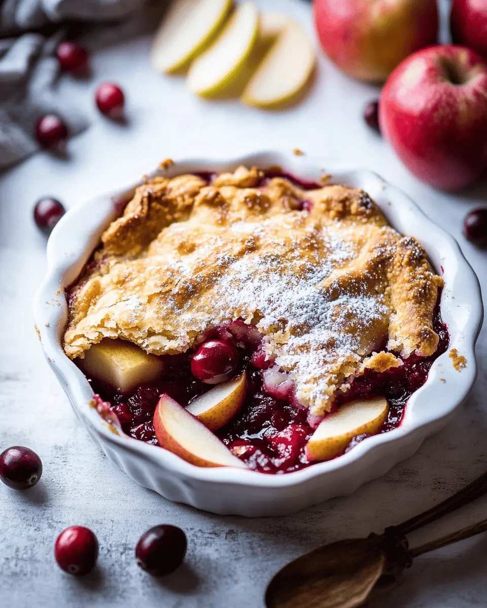 ketodiat 7 Spiced Cranberry Cobbler