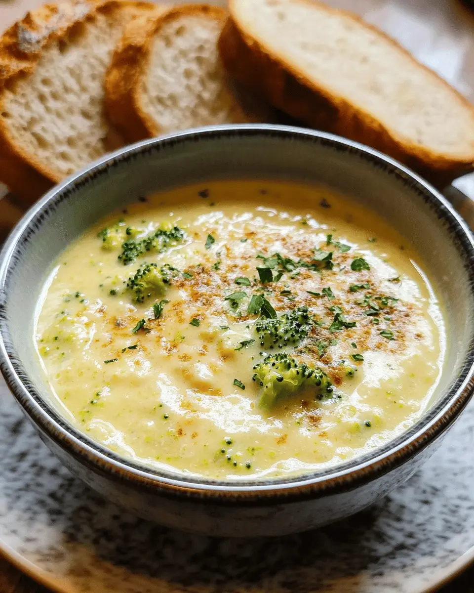 Broccoli Cheese Soup