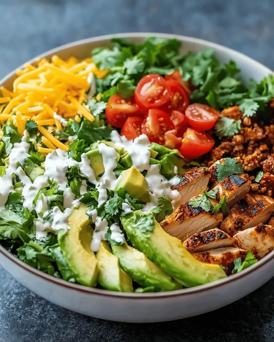 Easy Low Carb Burrito Bowl