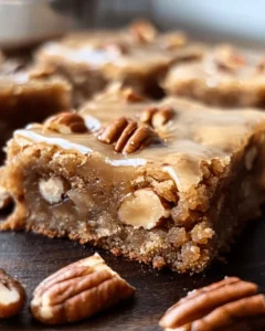 Maple Pecan Blondies First Image First Image