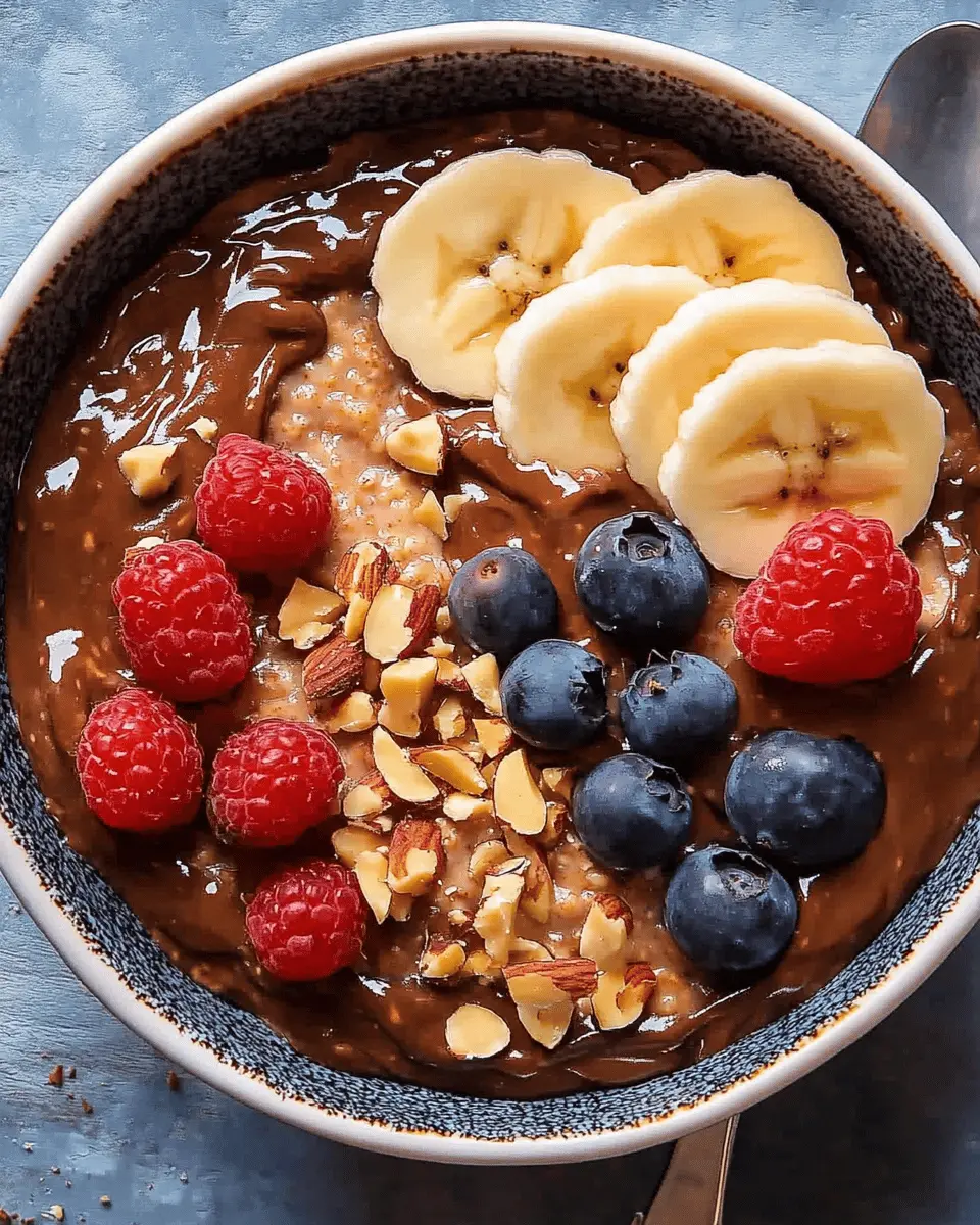 ketodiat 8 Cocoa Almond Butter Overnight Oats