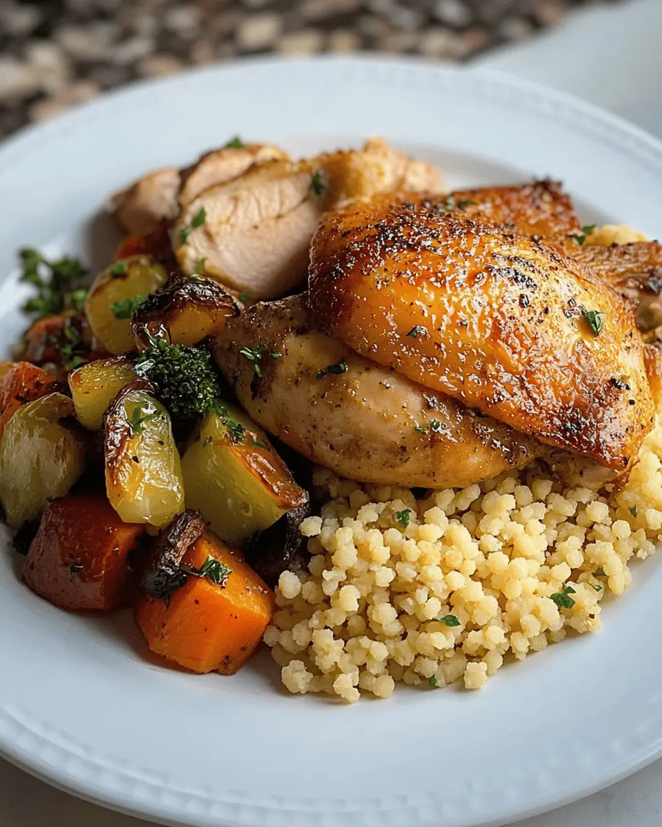 Harvesttime Chicken with Couscous