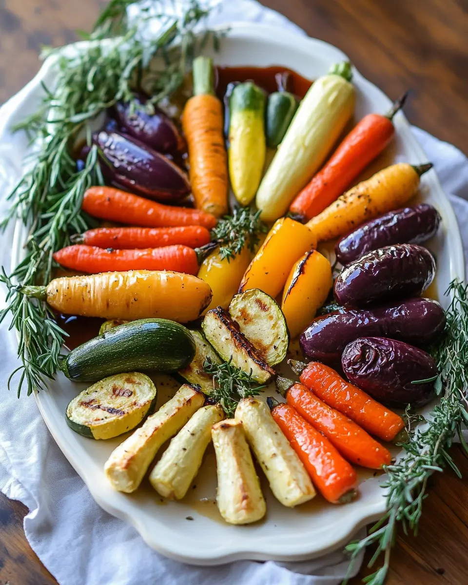 Roasted Veggie Platter