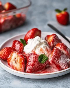 Low Carb Strawberry Bubble Up First Image First Image