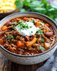 Low-Carb Beef Chili First Image First Image