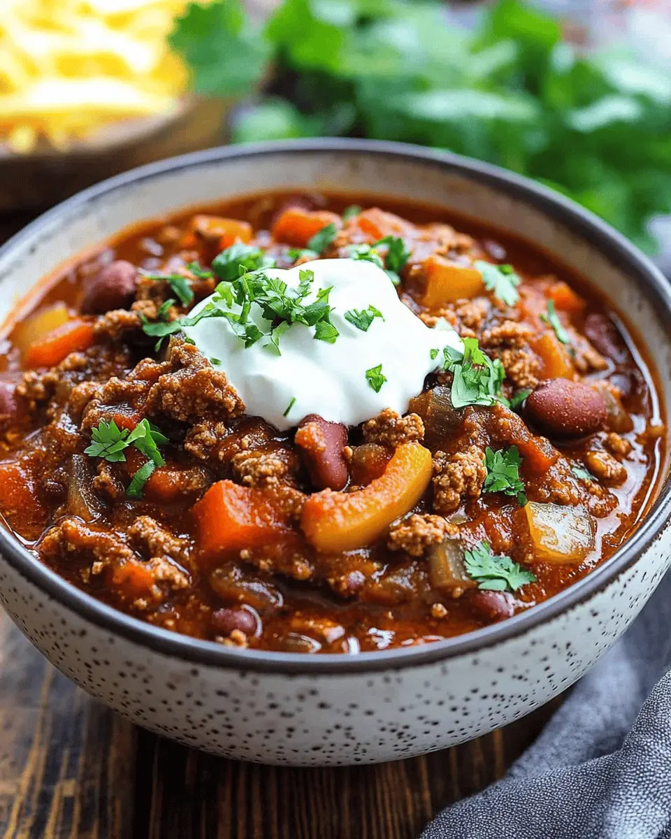 Low-Carb Beef Chili