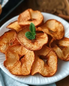 Air Fryer Apple Chips First Image First Image