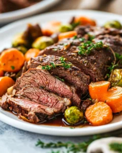 Low Carb Easy Crock Pot Beef Roast First Image First Image