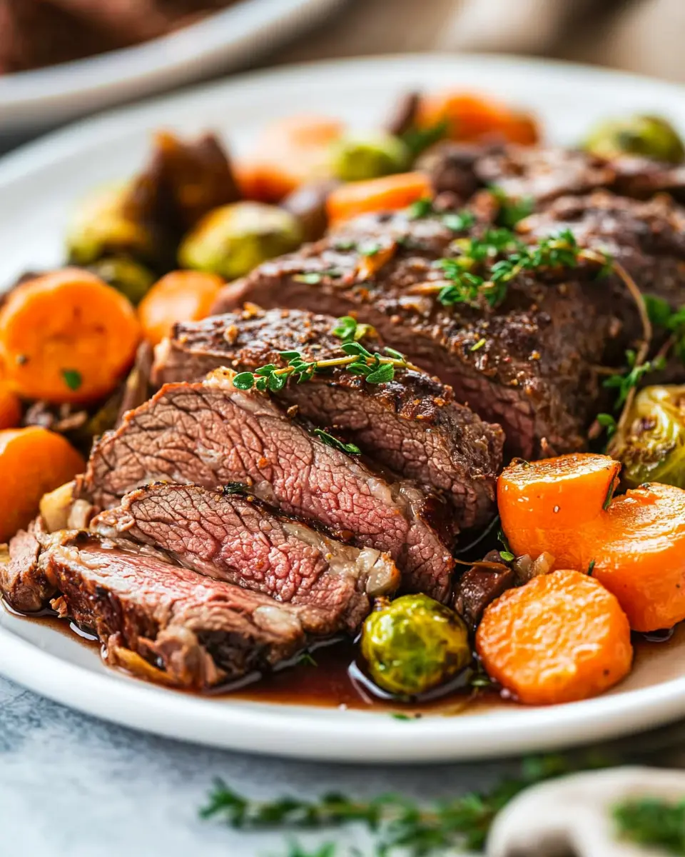 Low Carb Easy Crock Pot Beef Roast