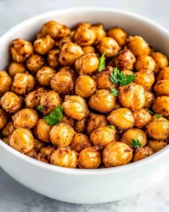 Spiced Roasted Chickpeas First Image First Image
