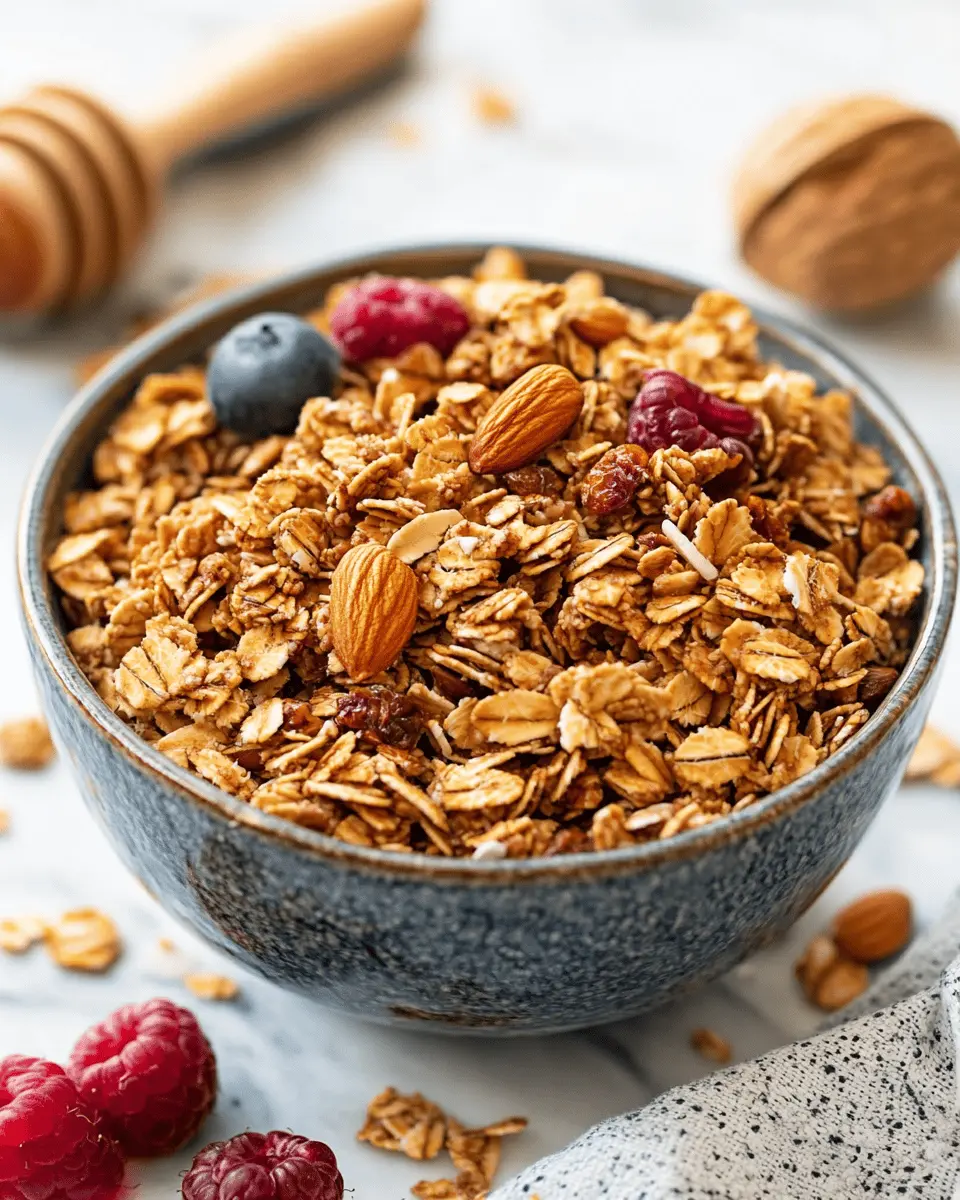 ketodiat 7 Homemade Granola with Toasted Coconut