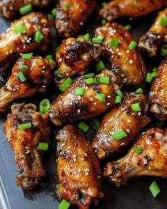 Low Carb Hot Honey Chicken Wings First Image First Image