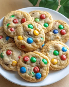 Low Carb M&M Cookies First Image First Image