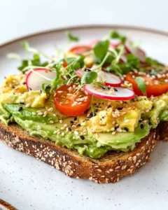 Avocado Toast with a Twist First Image First Image