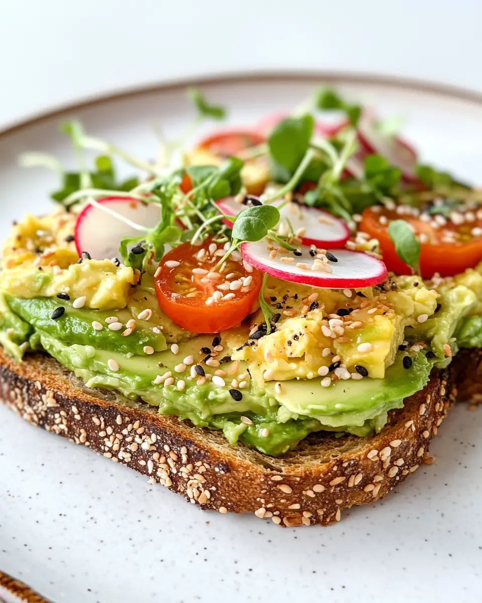 Avocado Toast with a Twist